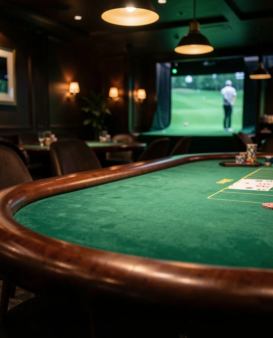 Dunaparti Udvar klub és lounge belső tér részlet