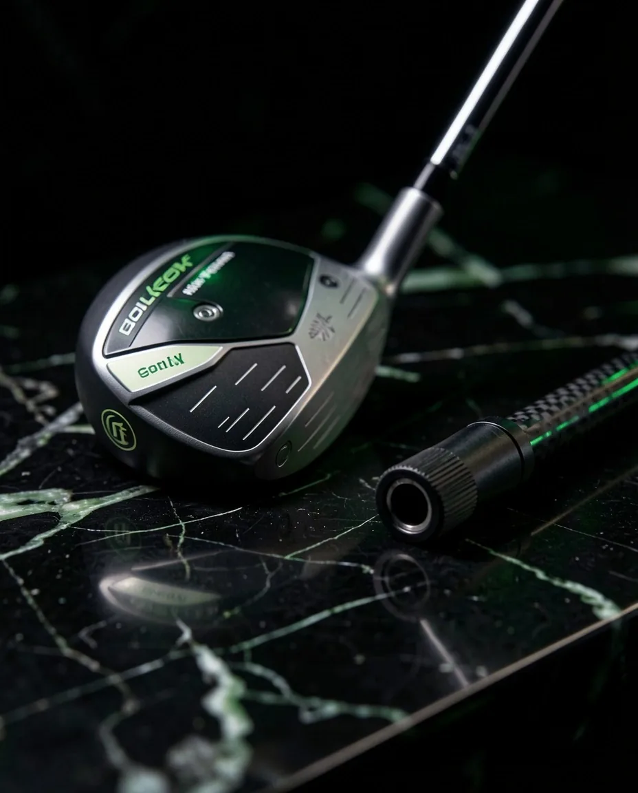 Golfütő alkatrészek és szár adapter precíziós beállítása