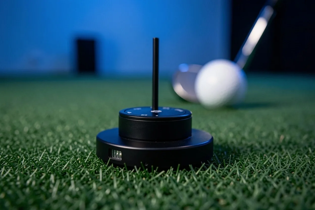 Műszeres golf fitting szimulátor és radaros elemzőállomás