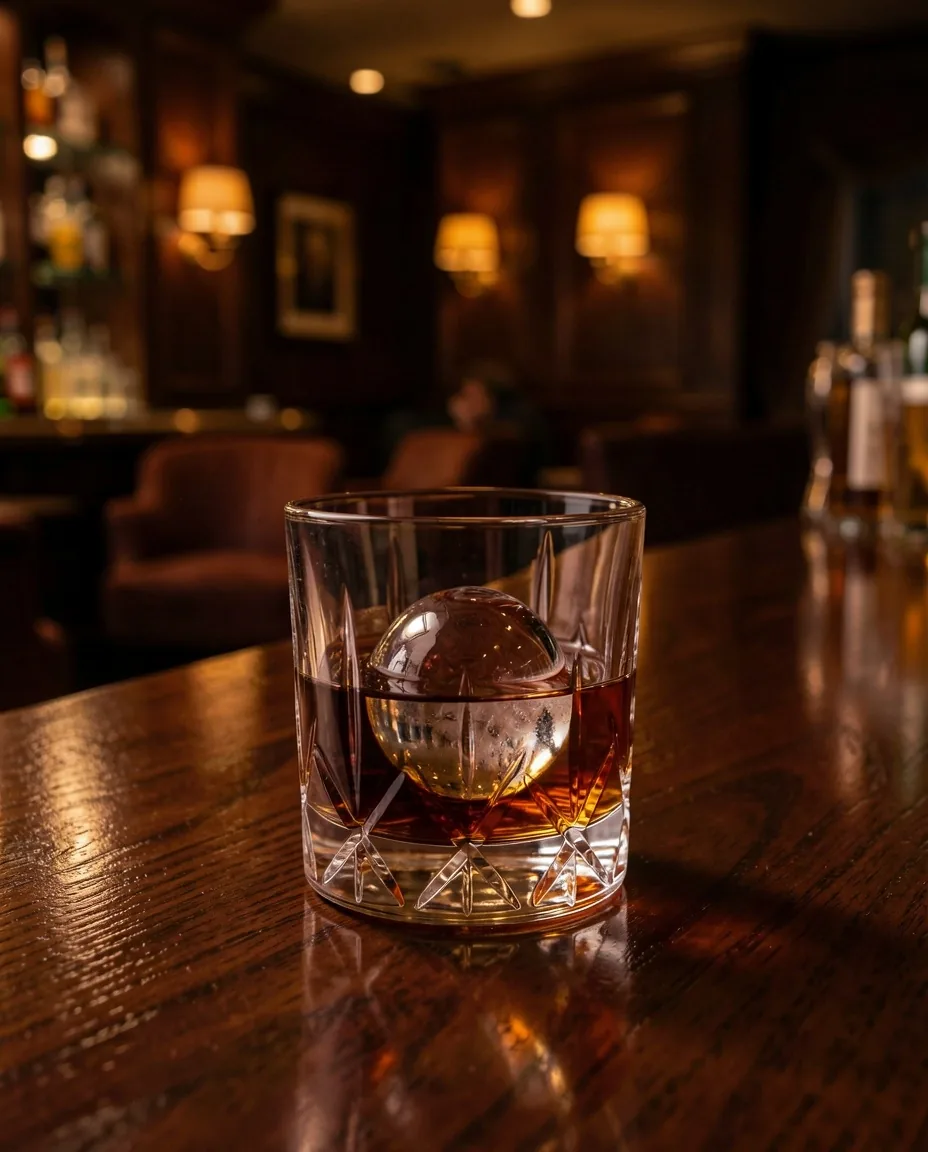 Prémium whiskey a Dunaparti Udvar bárjában