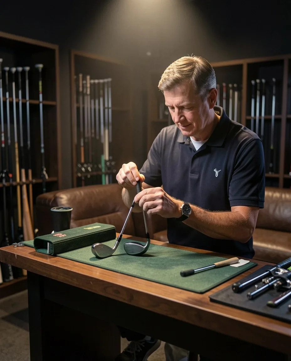 Golf fitting szakértő a Dunaparti Udvar stúdióban