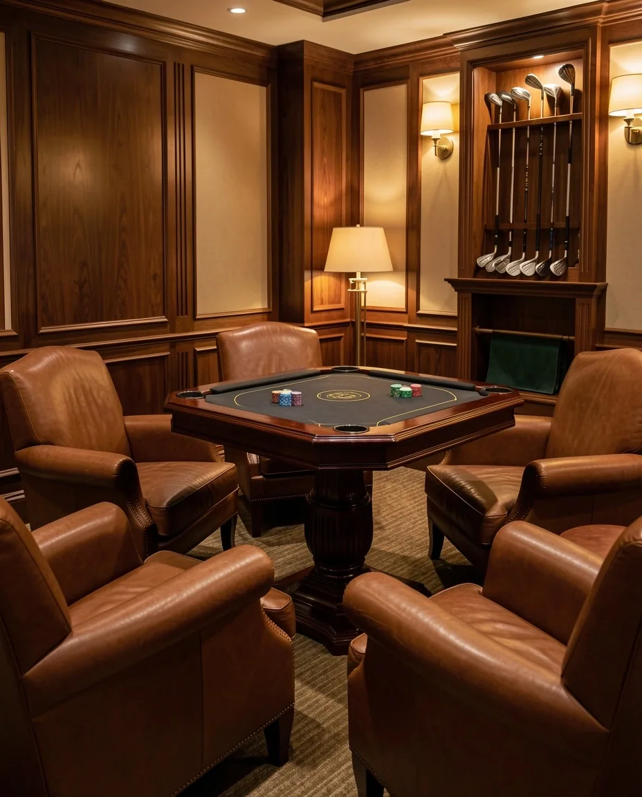 Elegáns társasági póker lounge a Dunaparti Udvarban